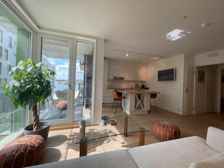 Exclusive Apartment, Sea View To Oslo Fjord, Located On Water In Oslo Center Esterno foto